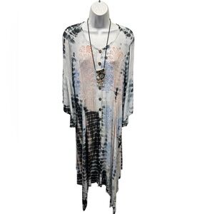 NWT.  Sacred Threads Lounging Dress Onesize. RD/RD.  222437